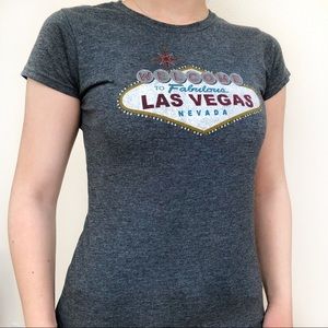 Welcome to Las Vegas Gildan T-Shirt Dark Grey
